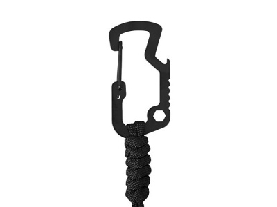 Брелок-шнурок "Spanner" с карабином с открывашкой для бутылок и ключом-шестигранником