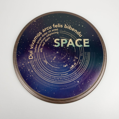 Плакетка Plaque, круглая