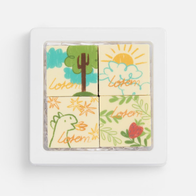 Набор из 4 печений Dream White