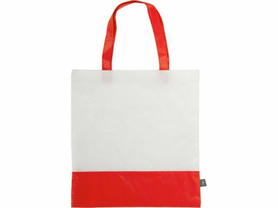 Сумка-шоппер двухцветная Revive из нетканого переработанного материала