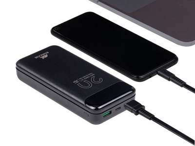 RIVACASE VA2582 (20 000mAh), QC/PD 22.5W внешний аккумулятор с дисплеем