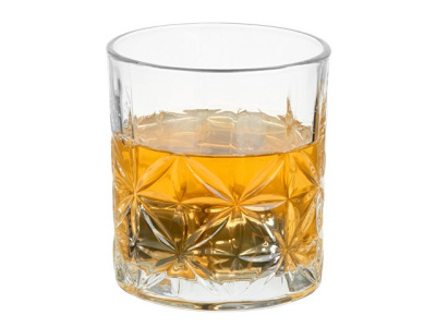 Набор для виски на бамбуковой подставке "Boulevardier" (Р)