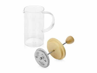 Френч пресс Downtime с деревянной крышкой