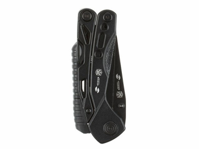 Мультитул Stinger, 105x45 мм, 13 функций, сталь, чёрный