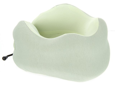 Подушка для путешествий с эффектом памяти Memo "Pillow PRO" M/L Cuban Green