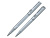 Набор Pierre Cardin PEN&PEN: ручка шариковая + роллер. Цвет - серебристый. Упаковка Е.