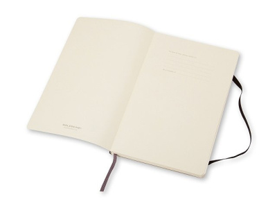 Записная книжка Moleskine Classic Soft (нелинованный), Pocket (9х14 см)