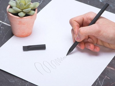 Вечный карандаш из переработанной бумаги "Recycled pencil"