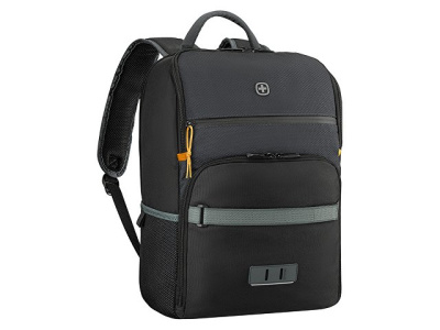 Рюкзак WENGER Move 16", чёрный, переработанный ПЭТ, 33 x 19 x 44 см