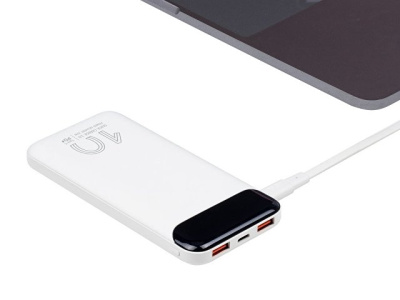 RIVACASE VA2540 (10 000mAh), QC/PD 20W внешний аккумулятор с дисплеем