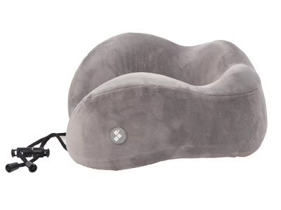 Подушка для путешествий с эффектом памяти Мемо "Bluewinder" Grey