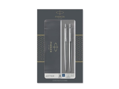 Набор «Parker Jotter Core Stainless Steel CT» ручка шариковая