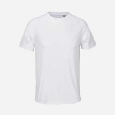 Футболка спортивная унисекс Vortex, белая, размер XS