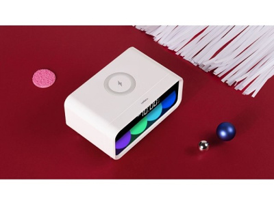Часы с беспроводным зарядным устройством Rombica Timebox 1