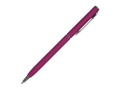 Ручка шариковая автоматическая BrunoVisconti® "PALERMO" цвет корпуса бордовый, soft-touch