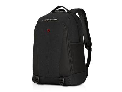 Рюкзак WENGER Oryson 16", чёрный, переработанный ПЭТ/Полиэстер, 32х45х19 см