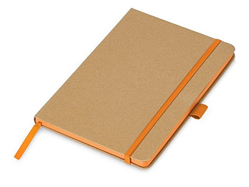 Блокнот A5 "Sevilia Color", твердая обложка из крафта, 80 листов, цветной срез и форзац