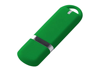 USB-флешка на 32 ГБ с покрытием soft-touch