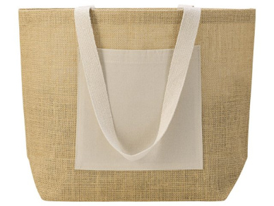 Сумка Jute джутовая с широким дном