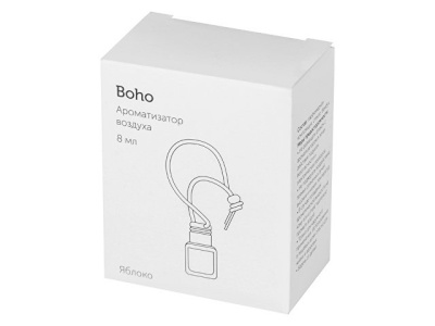 Подвесной ароматизатор воздуха во флаконе "Boho", "Яблоко"