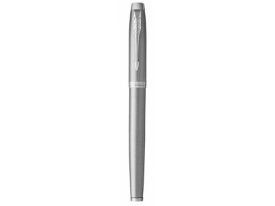 Ручка-роллер Parker IM Stainless Steel CT, стержень: F, цвет чернил: black