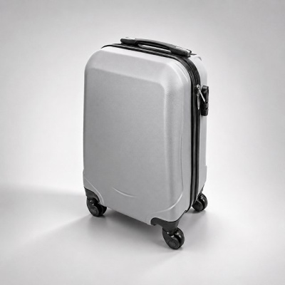 Чемодан Travel, светло-серый