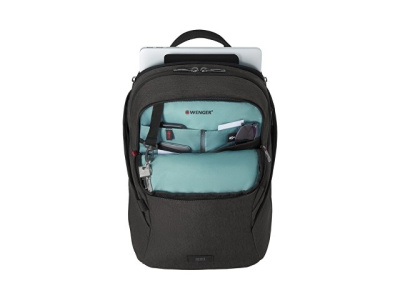 Рюкзак WENGER MX Light 16”, серый, 100% полиэстер, 31х20х44 см