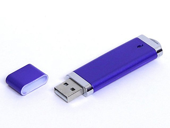 USB-флешка промо на 128 Гб прямоугольной классической формы