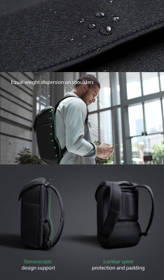 Рюкзак KORIN ClickPack X 45х32х15,5 см, с клапаном