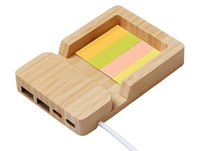 USB хаб «Memo», 2*USB, 2*Type C