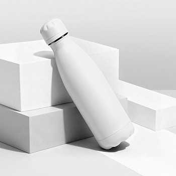 Вакуумная термобутылка "Vacuum bottle C1", soft touch, 500 мл