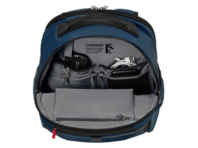 Рюкзак WENGER XE Professional 15.6", синий, переработанный ПЭТ/Полиэстер, 32х22х44 см