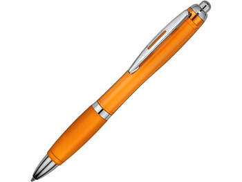 Ручка пластиковая шариковая "Nash", оранжевый