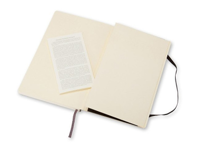 Записная книжка Moleskine Classic Soft (нелинованный), Large (13х21см)