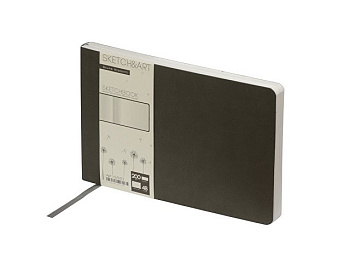 Скетчбук "Sketch & Art" в мягком переплете 210х140 мм, 48 л. белой бумаги 200 гр.