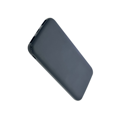 Внешний аккумулятор Kugo, 10000 mAh с подсветкой гравировки, черный