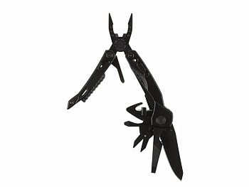 Мультитул Stinger, 105x45 мм, 13 функций, сталь, чёрный