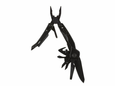 Мультитул Stinger, 105x45 мм, 13 функций, сталь, чёрный