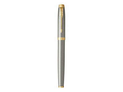 Перьевая ручка Parker IM Metal Brushed Metal GT, перо: F