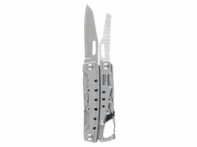 Мультитул Stinger, 105x40 мм, 12 функций, сталь, серебристый