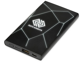 Портативное беспроводное зарядное устройство "Geo Wireless", 5000 mAh