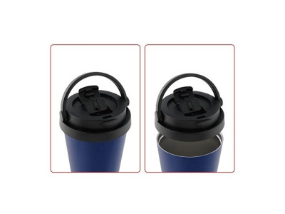Термокружка из нерж. стали тм THERMOcafe TCCM-500KA (DBL) 0