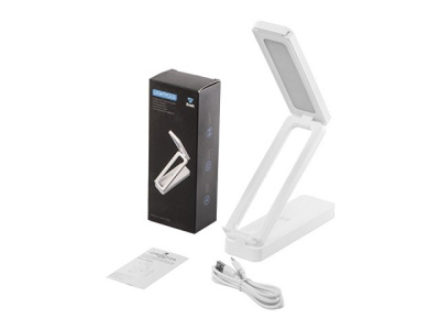 Складывающаяся LED лампа с беспроводной зарядкой «Lightfold»