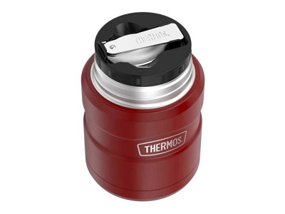 Термос из нерж. стали с ложкой тм THERMOS SK3000 MRR 0