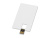 Флеш-карта USB 2.0 16 Gb в виде пластиковой карты "Card"