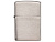 Зажигалка ZIPPO Armor™ c покрытием Brushed Chrome, латунь/сталь, серебристая, матовая
