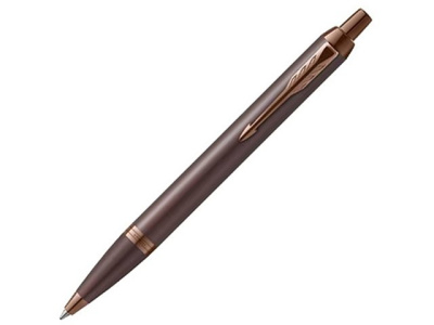 Шариковая ручка Parker IM Monochrome Brown, стержень:M, цвет чернил: blue