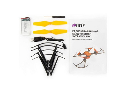 Радиоуправляемый квадрокоптер HIPER  "SKY PATROL FPV"