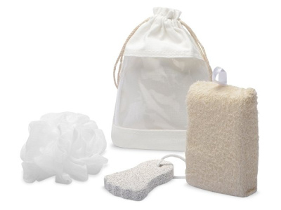 Набор Enjoy для ванны (мочалка, губка