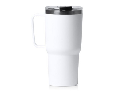 Термокружка «Кенчер» с двойными стенками из нержавеющей стали 304 и полипропилена, белый